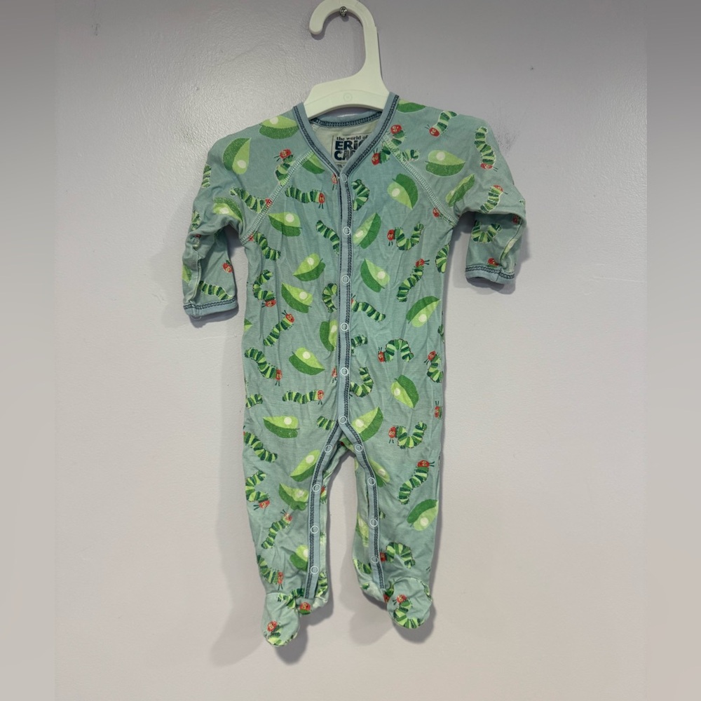 Eric Carle hungry caterpillar bamboo‎ onesie